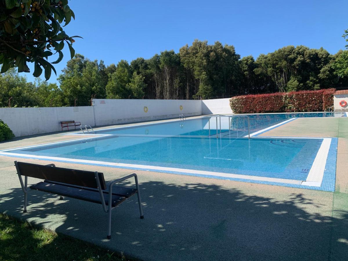 Urbanizacion Con Piscina Arnelas Sanxenxo Exterior foto